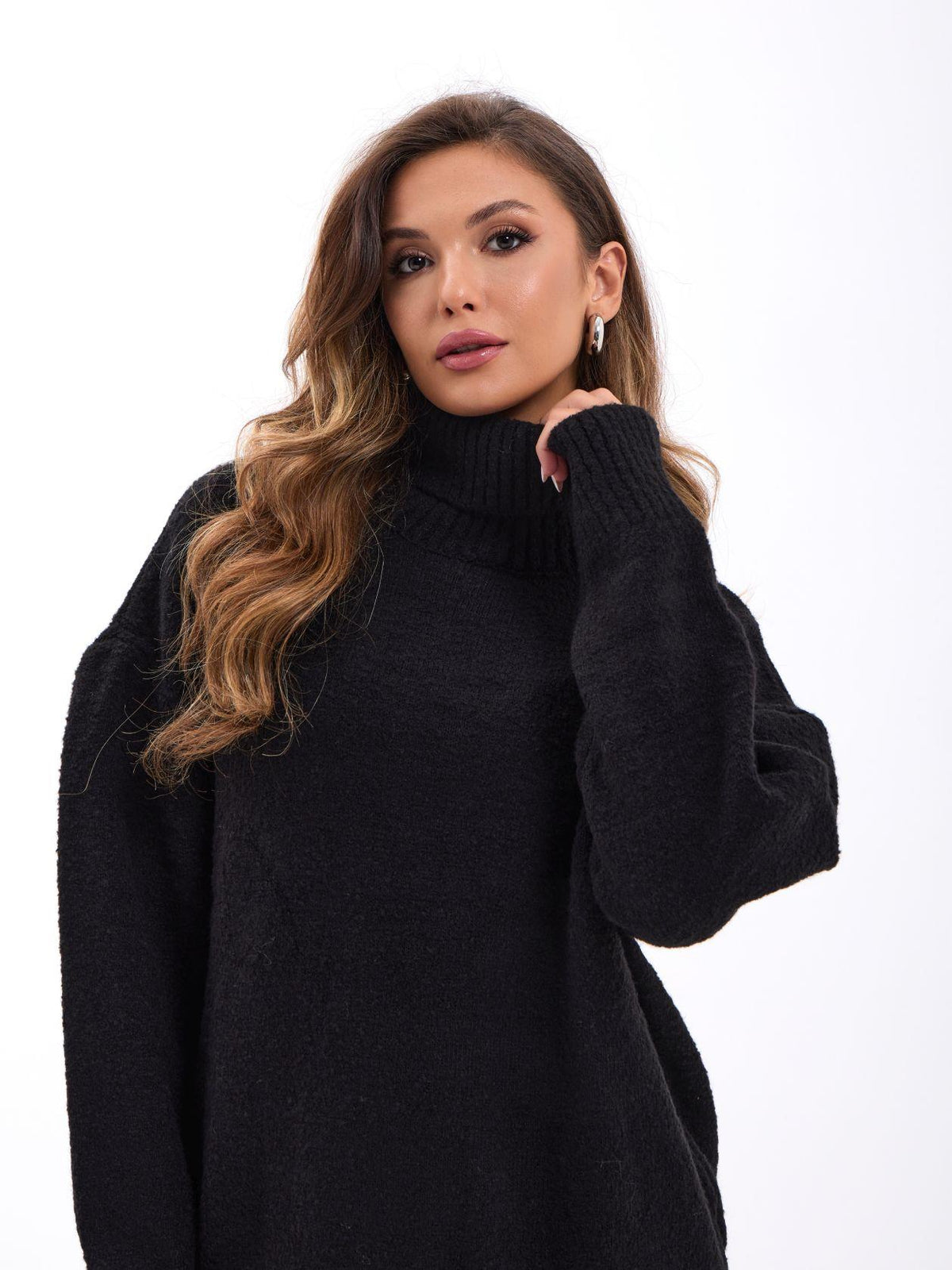 43151 STRICKWAREN FISCHEREI SALASH PULLOVER-SCHWARZ