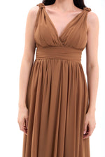 4662 KLEID-KAFFEE