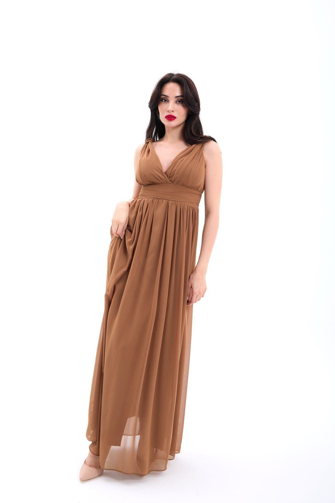 4662 KLEID-KAFFEE