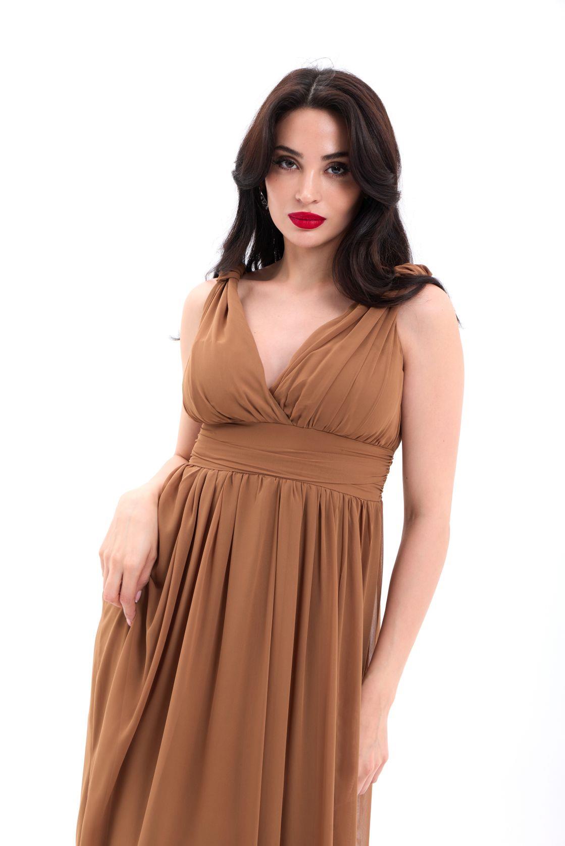 4662 KLEID-KAFFEE