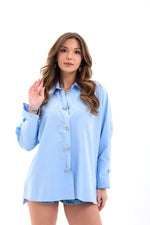 5233 HEMD-BLAU