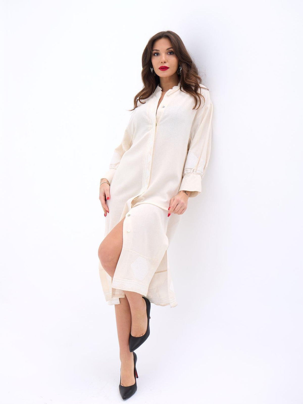 5758 KLEID-BEIGE