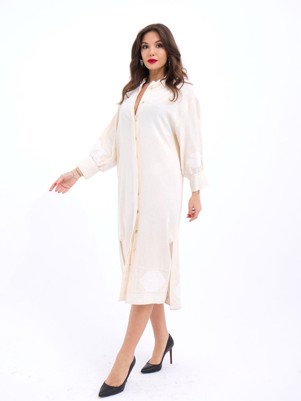5758 KLEID-BEIGE