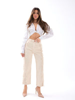 6240 Hose-Creme