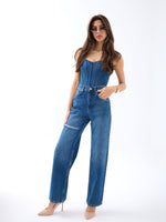 6491 DENIM WIDE LEG-BLAU