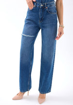 6491 DENIM WIDE LEG-BLAU