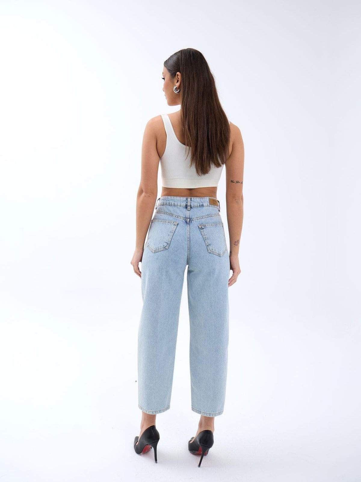 6520 DENIM BALLOON FIT-BLAU
