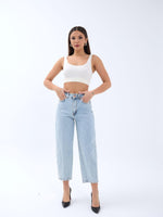 6520 DENIM BALLOON FIT-BLAU
