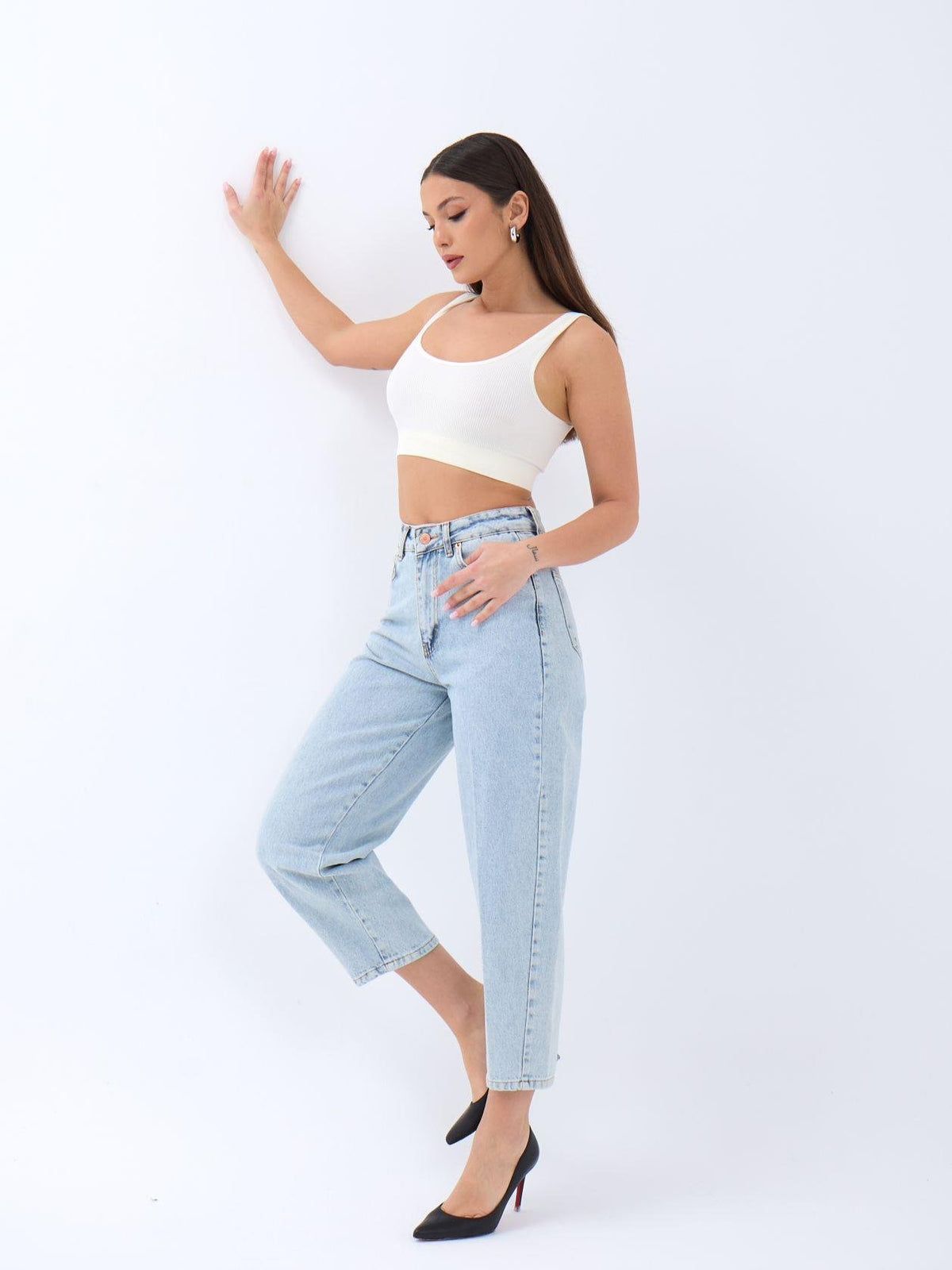 6520 DENIM BALLOON FIT-BLAU