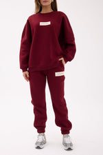 6710 EŞOFMAN TAKIM-BORDO