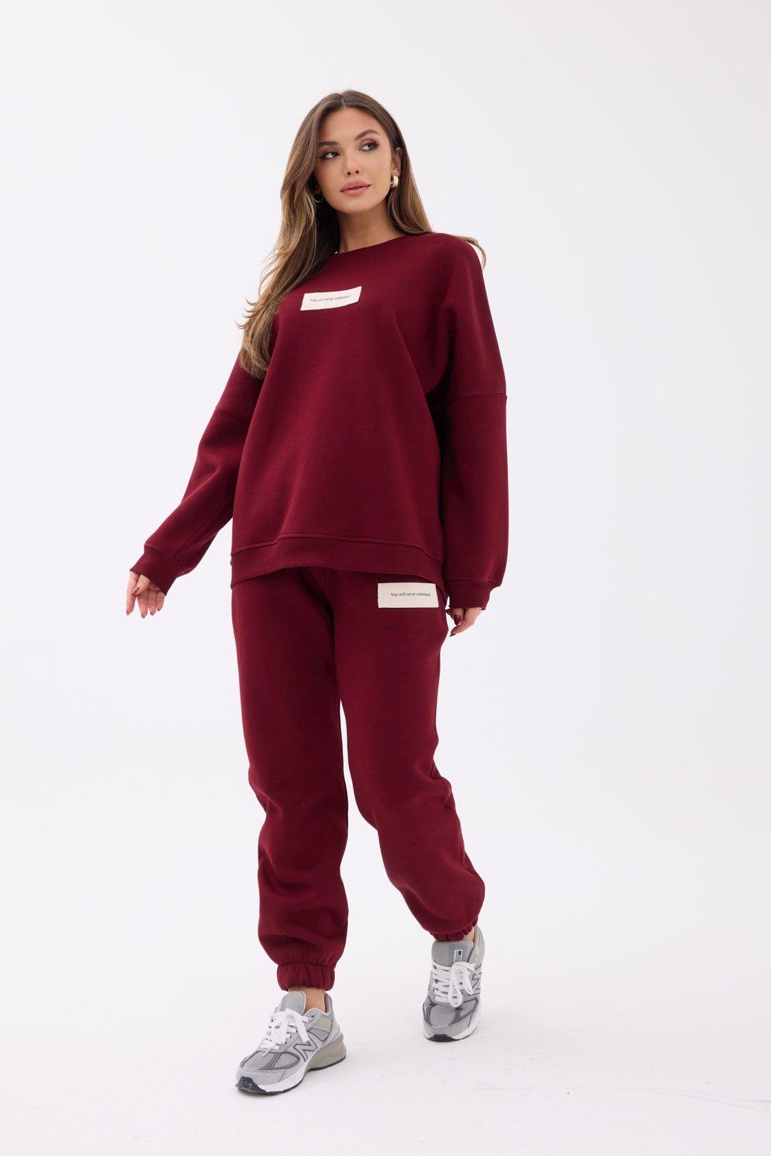 6710 EŞOFMAN TAKIM-BORDO