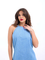 6771 Jeanskleid-Blau