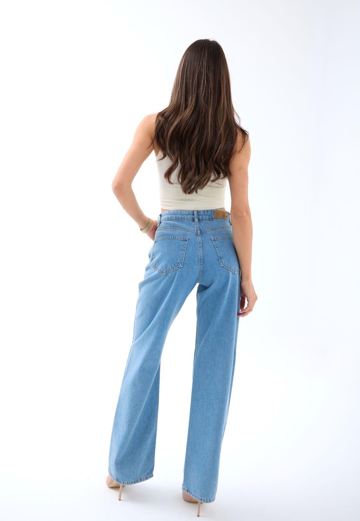 6796 DENIM LOW WAIST BOO-BLUE