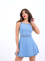 6952 Jeanskleid-Blau