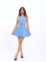 6952 Jeanskleid-Blau