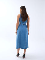 6969 Jeanskleid-Blau