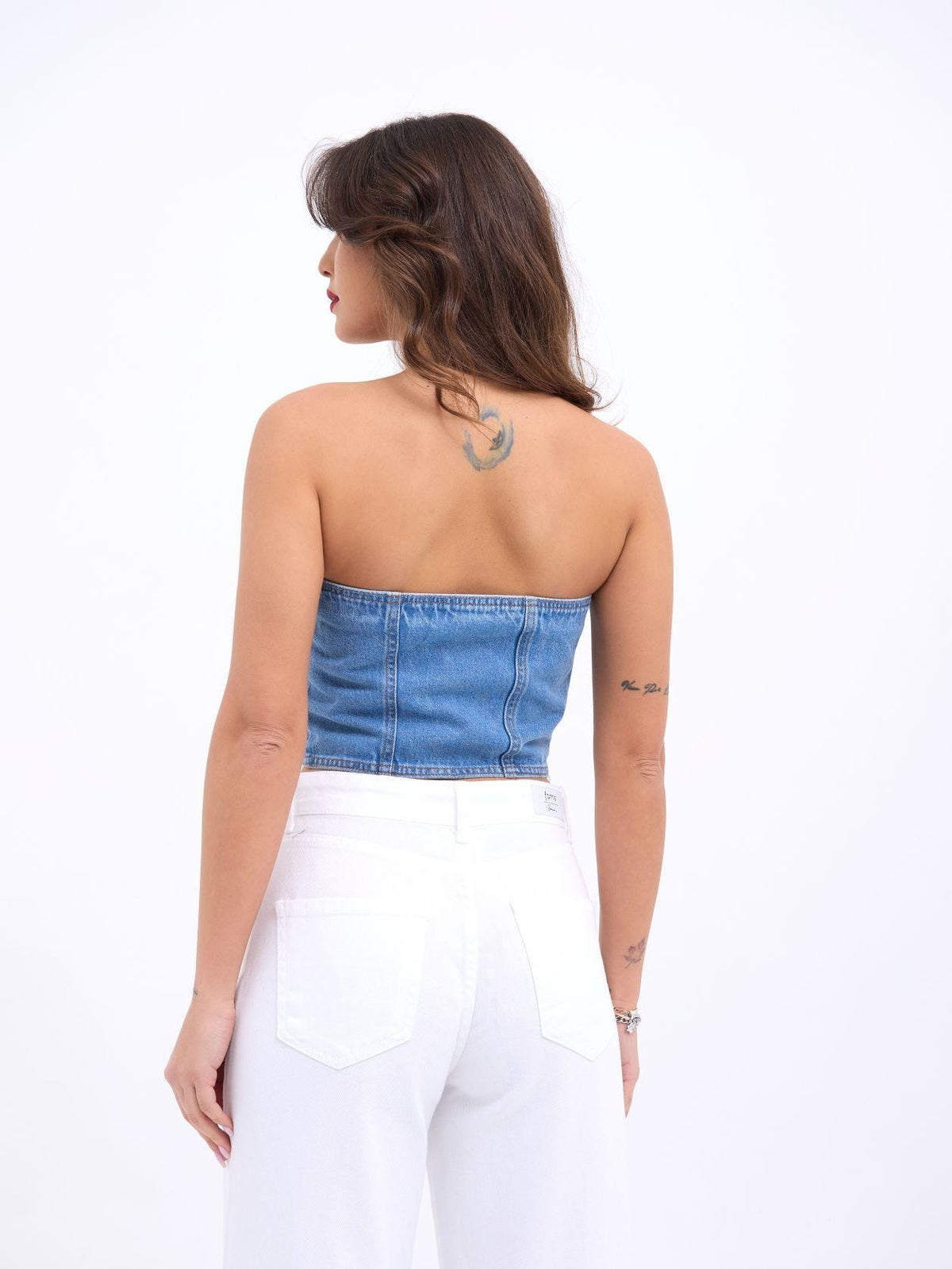 6991 Jeansbluse-Blau
