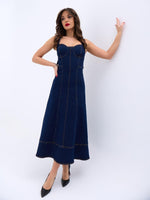 7090 Jeanskleid-Blau