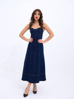 7090 Jeanskleid-Blau