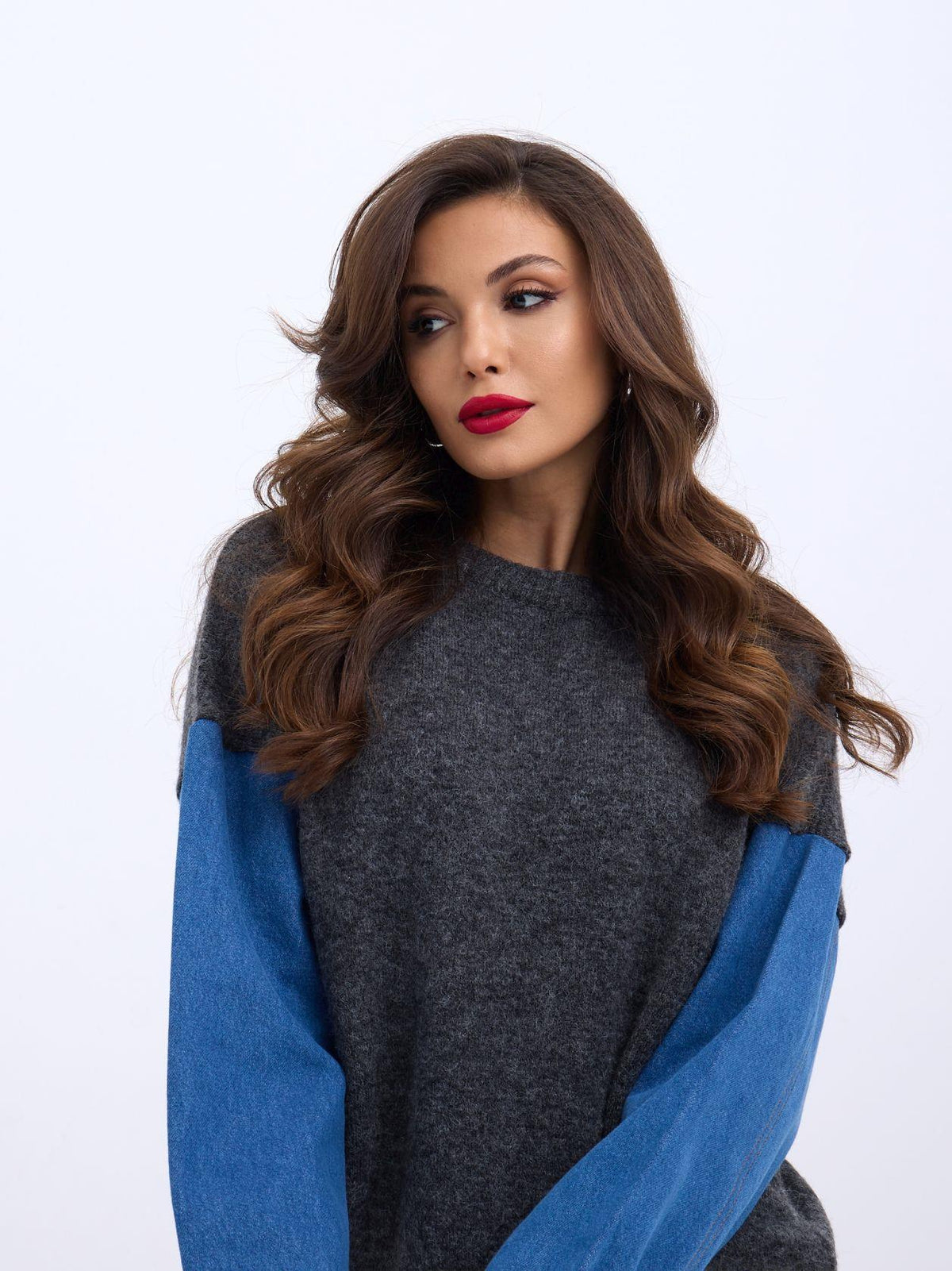 7281 TRİKO KOT-GRİ