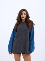 7281 TRİKO KOT-GRİ