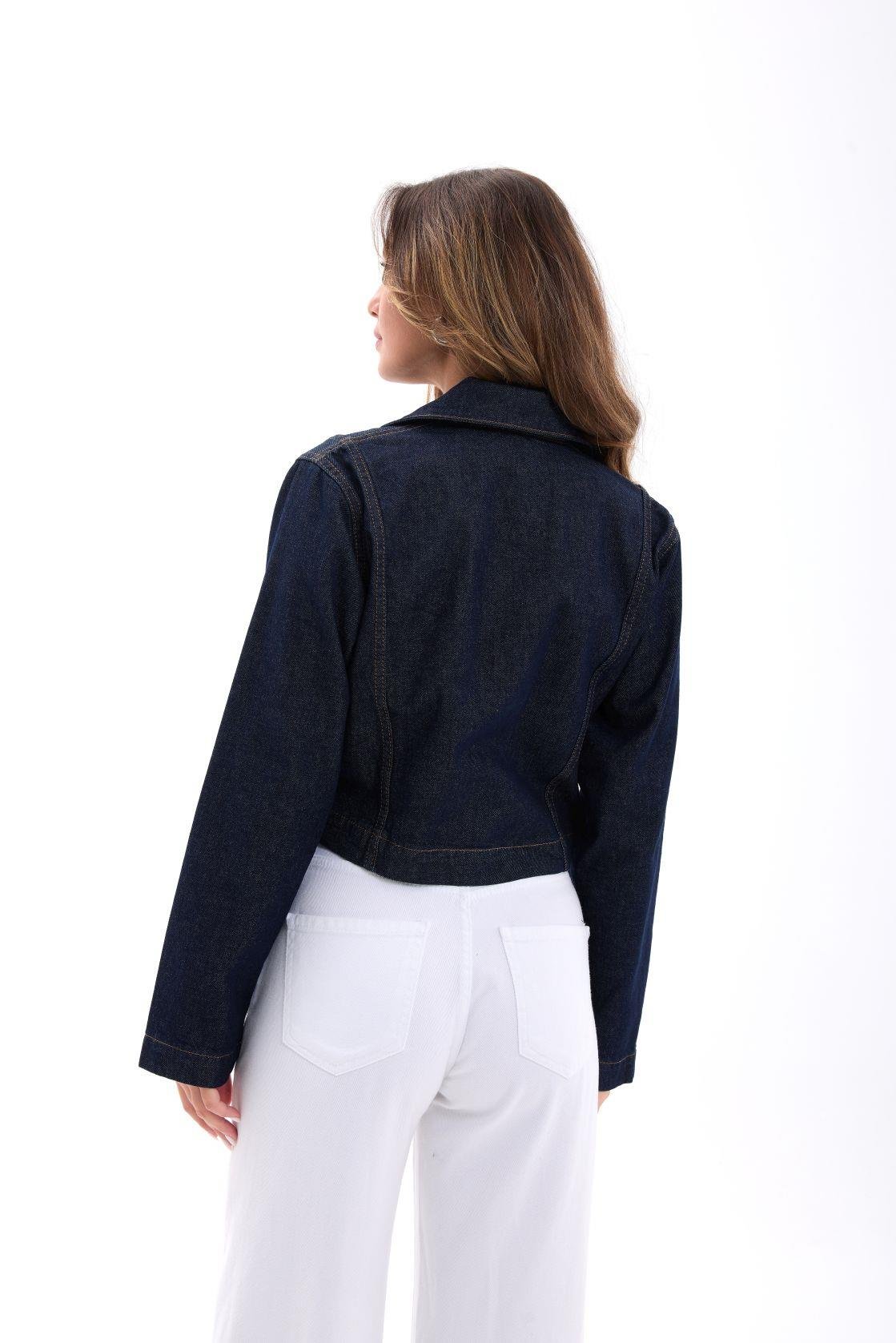 7413 KOT GÖMLEK-MAVİ