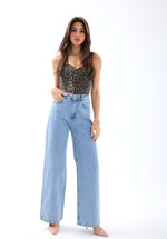 7415 KOT PANTOLON-AÇIK MAVİ