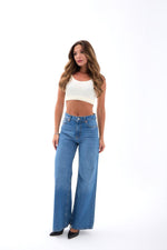 7440 KOT PANTOLON-AÇIK MAVİ