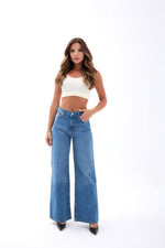 7440 KOT PANTOLON-AÇIK MAVİ