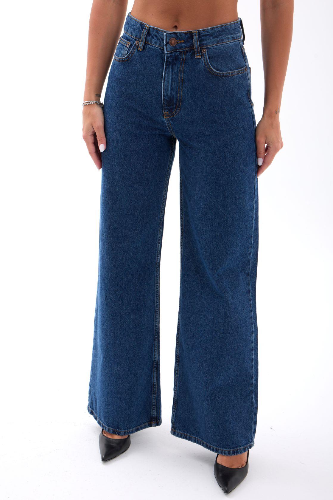 7440 KOT PANTOLON-KOYU MAVİ