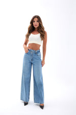 7441 KOT PANTOLON-MAVİ