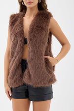 7522 KÜRK YELEK-KAHVE