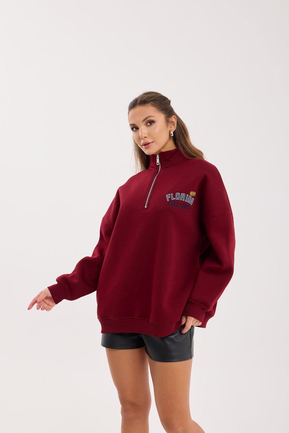 7526 SWEAT-BORDO