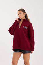 7526 SWEAT-BORDO