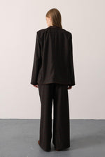 EKOSE PALAZZO PANTOLON - Kahve