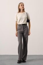 MELANJ PLAZZO PANTOLON - Gri
