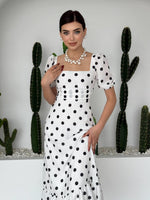 Arthur Kleid mit Ballonärmeln