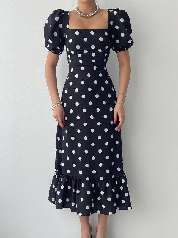 Arthur Kleid mit Ballonärmeln