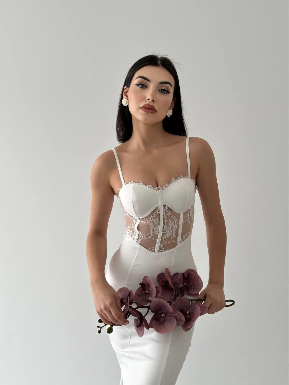 Begonia Kleid mit Seilträgern