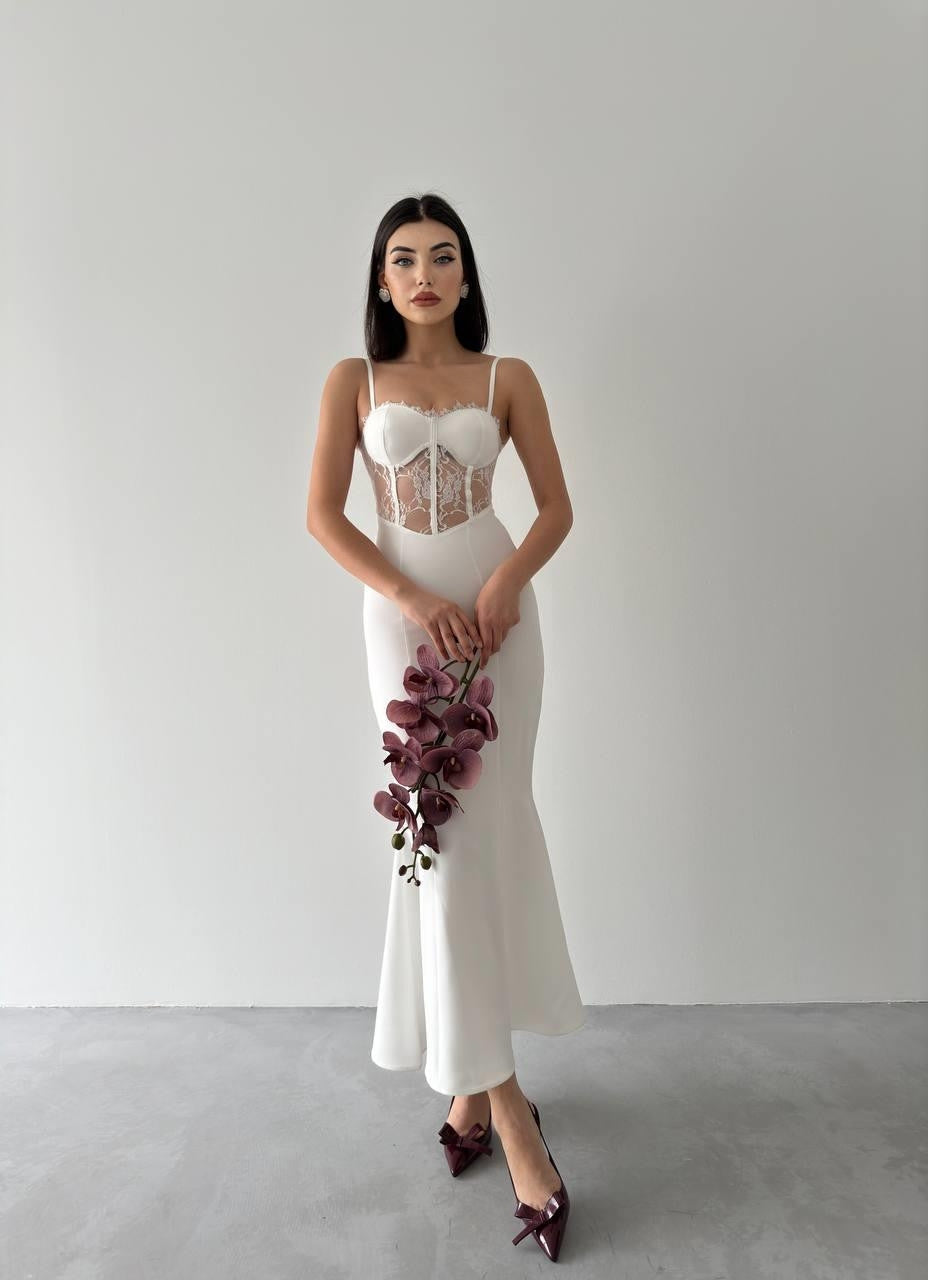 Begonia Kleid mit Seilträgern