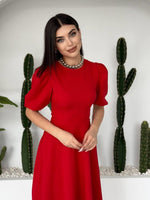 Catania Kleid mit Ballonärmeln