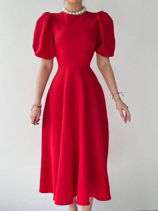 Catania Kleid mit Ballonärmeln