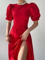 Catania Kleid mit Ballonärmeln
