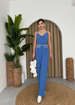 Darcy Sırt Dekolteli Tulum