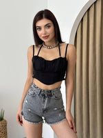 Elix Askılı Büstiyer Crop