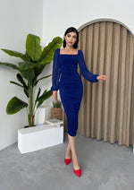 Engla-Kleid mit Tülldetail an den Ärmeln