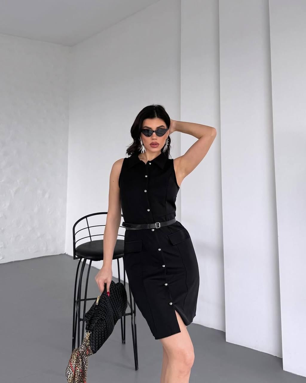 GÖMLEK YAKA ELBİSE