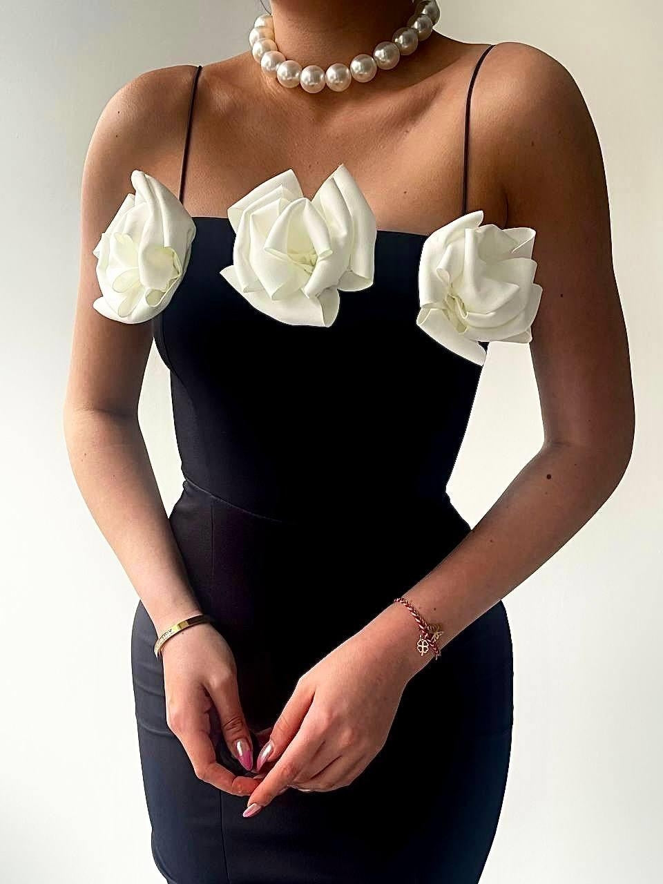 Gordon Kleid mit Seilträgern