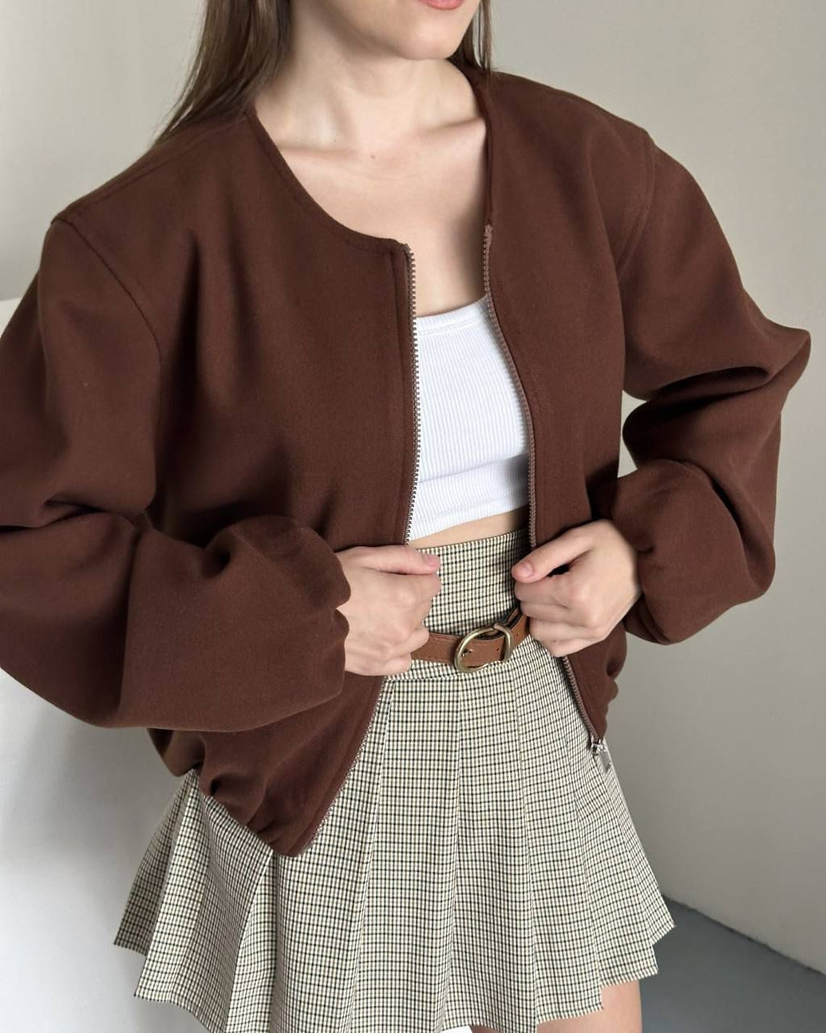 İÇİ PELUŞ KRUVEZE SÜET CEKET