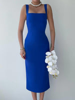 Martin – Bleistiftkleid mit Riemchendesign